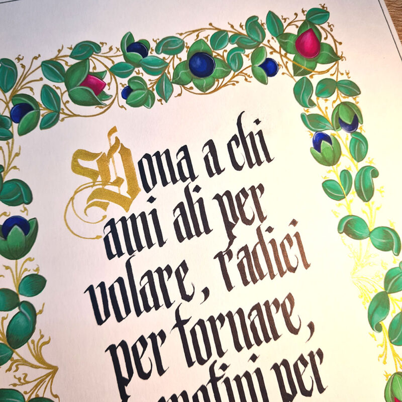 Frase d'amore miniata - immagine 2